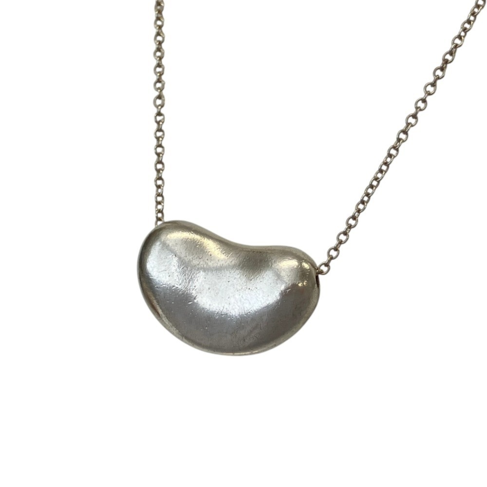 TIFFANY&Co. Tiffany & Co. Elsa Peretti SV925 Large Bean Necklace, Silver, Wom...